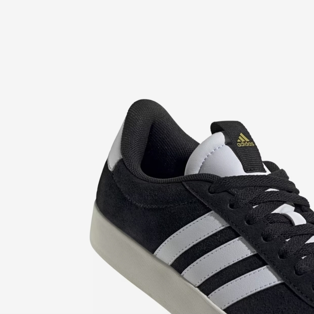 New Adidas VL Court 3.0 Suede Men's Sneakers Skate Black - Picture 4 of 4